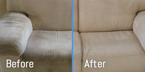 Before & After of Upholstery And Furniture Cleaning Tampa, FL